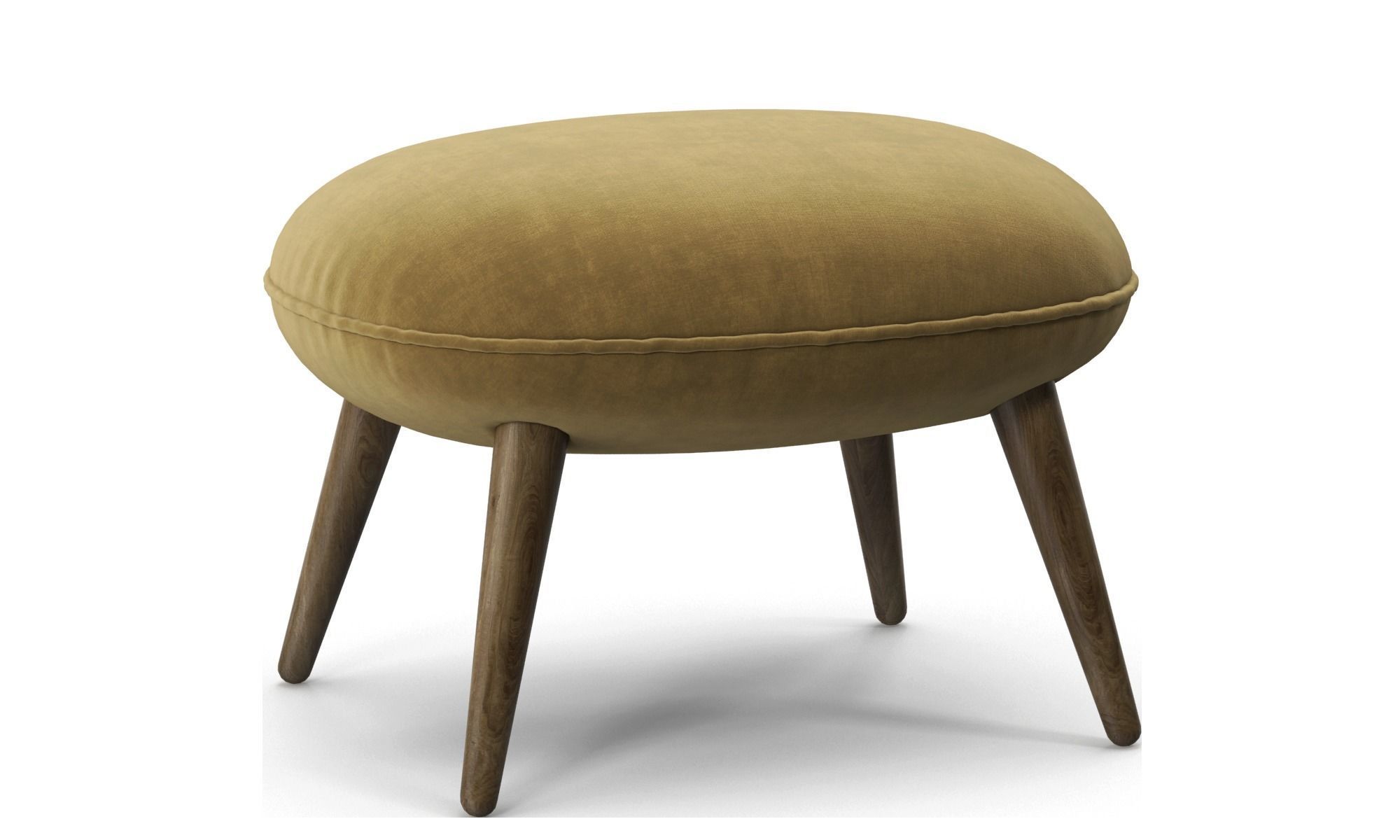 Swoon ottoman model 3D model_5