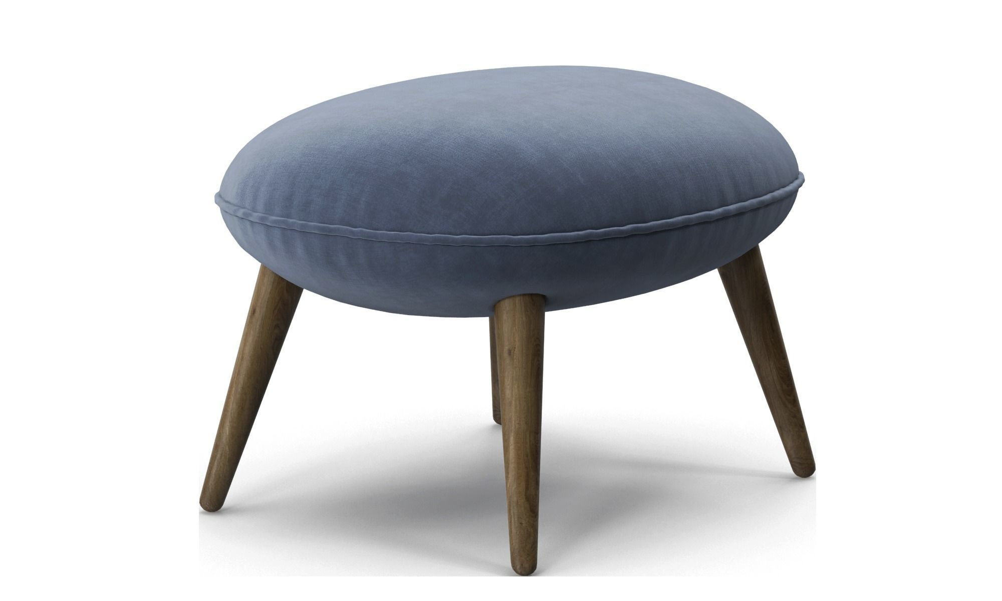 Swoon ottoman model 3D model_6