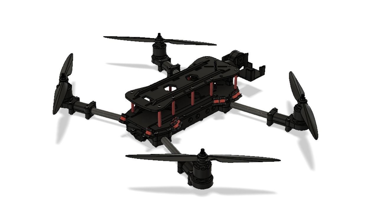 DIY 3d printed drone 3D print model_5