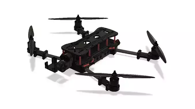 DIY 3d printed drone 3D print model