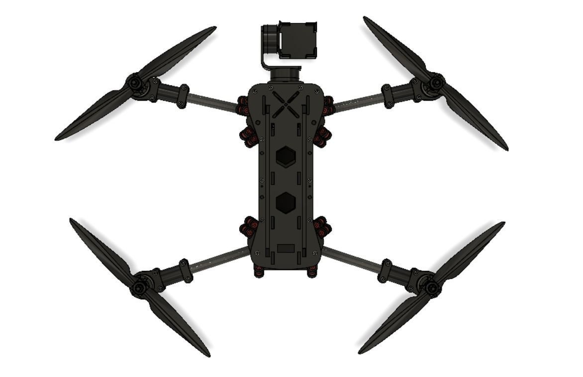 DIY 3d printed drone 3D print model_8