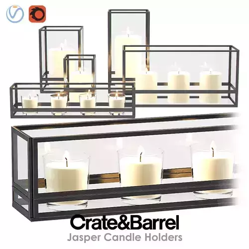 JASPER Candle Holders 3D model