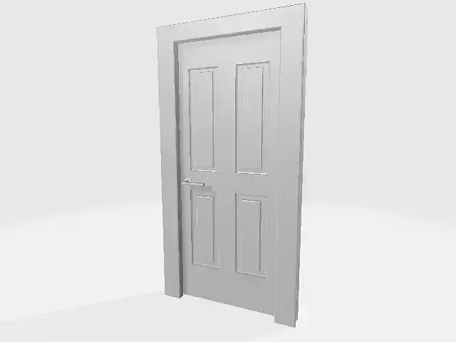 Simple Door open and closed