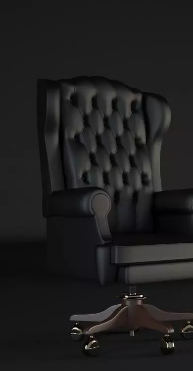 Arm Chair 3D model_0