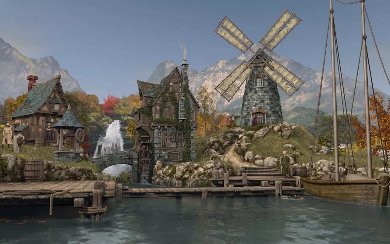Medieval village - a daily version 3D model