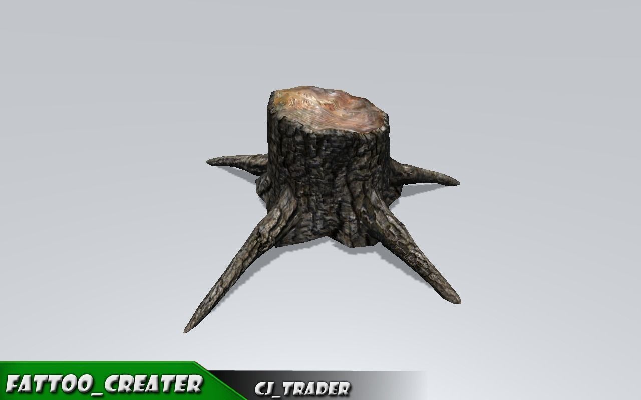 Realistic Ground Cover Collocation Pack 3D Model Low-poly 3D model_9