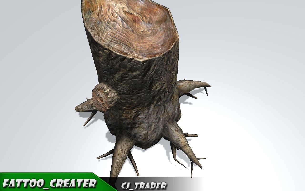 Realistic Ground Cover Collocation Pack 3D Model Low-poly 3D model_7