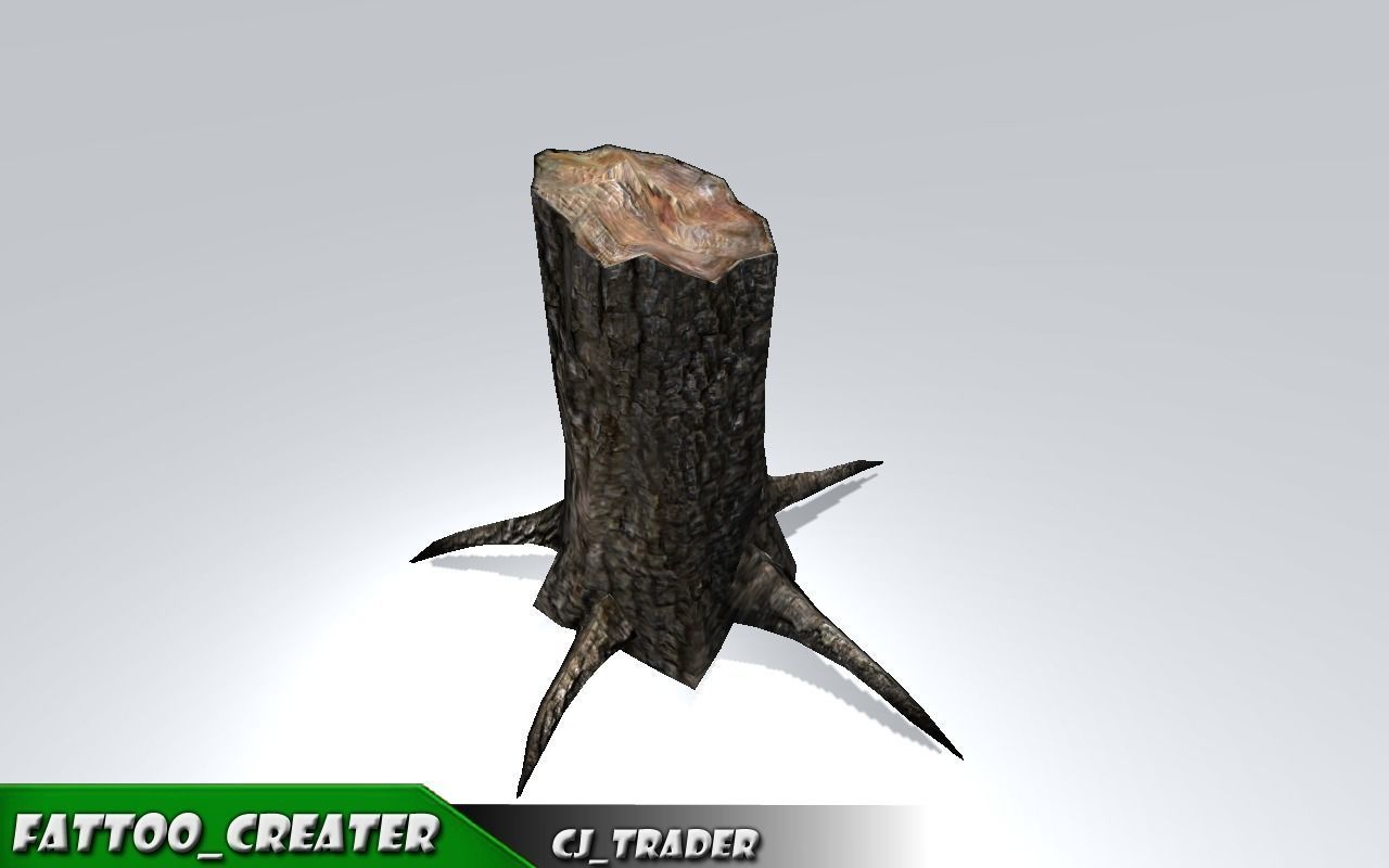 Realistic Ground Cover Collocation Pack 3D Model Low-poly 3D model_11