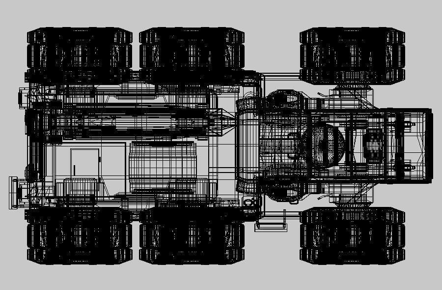 Vehicle armored 3D model_7