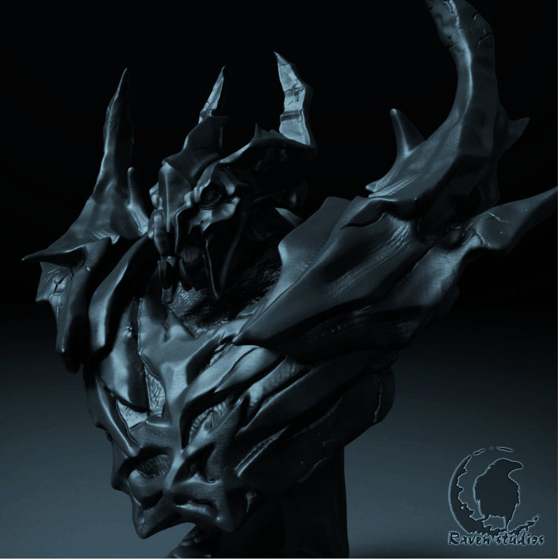 SHADOW FIEND DOTA 2 3D print model_3