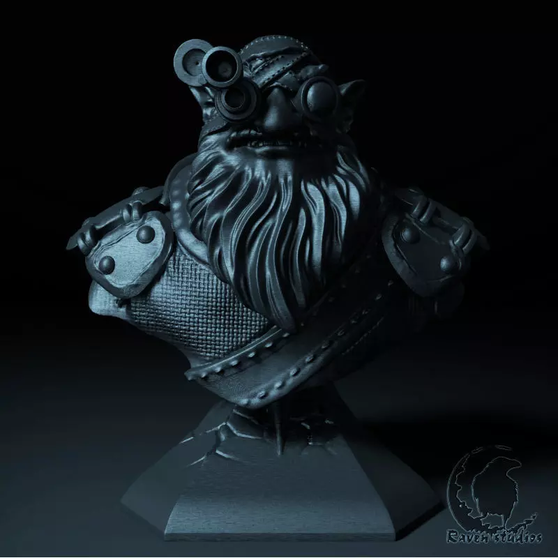 SNIPER BUST DOTA 2 3D print model_0