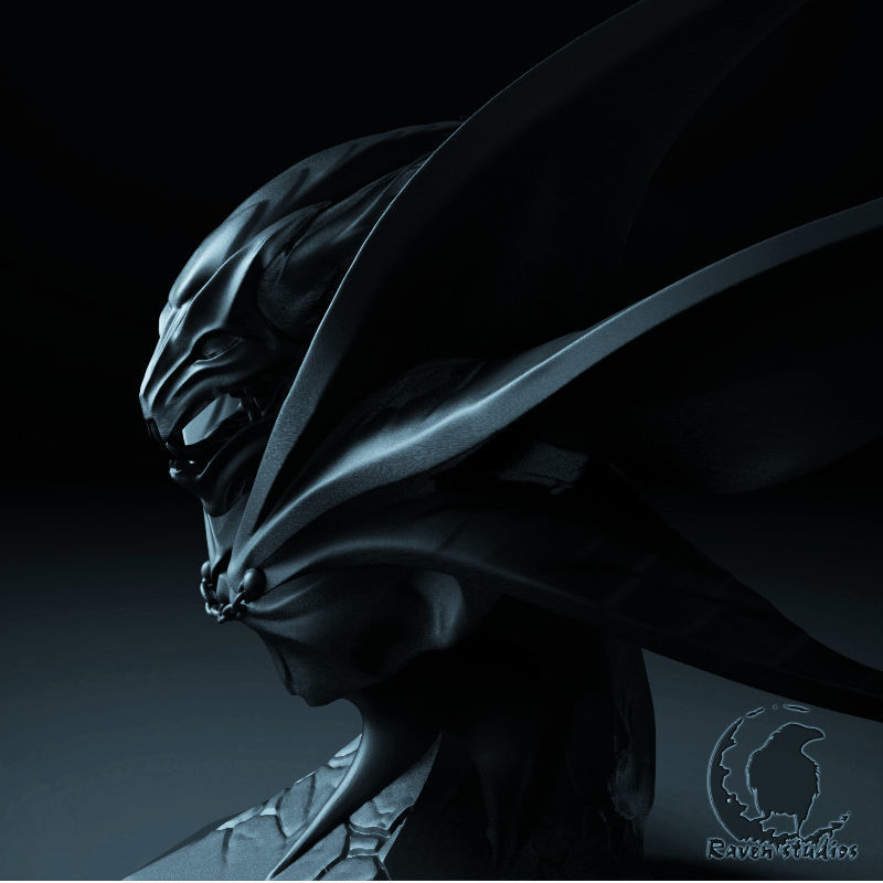 SPECTRE BUST DOTA 2 3D print model_2