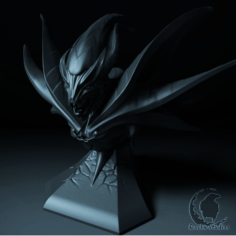 SPECTRE BUST DOTA 2 3D print model_4