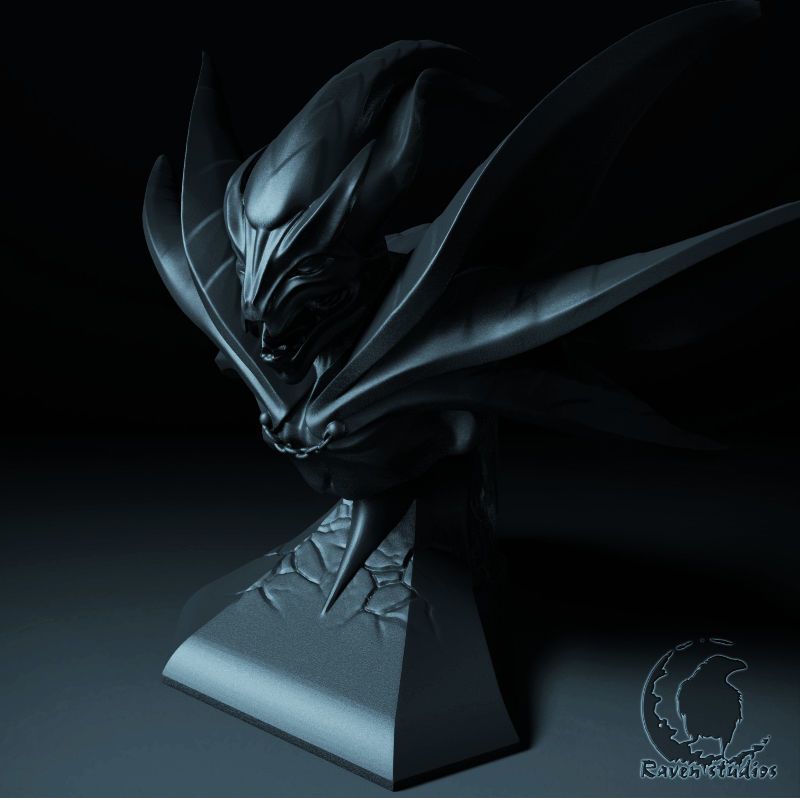 SPECTRE BUST DOTA 2 3D print model_1