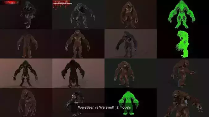 WereBear vs Werewolf