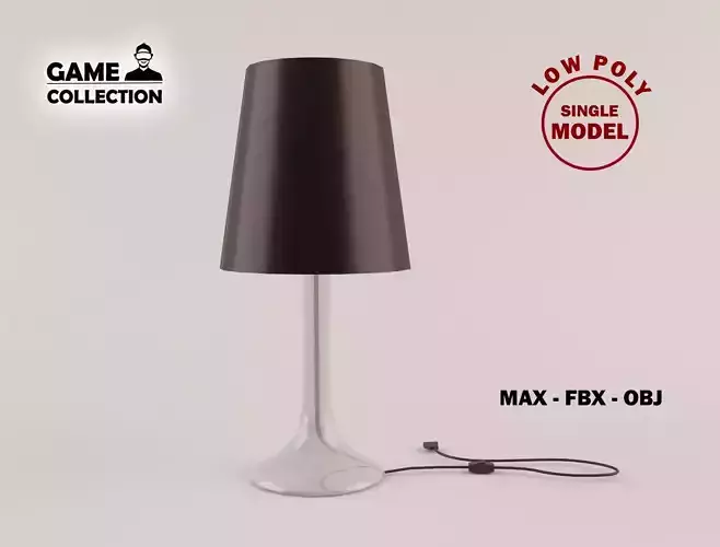 Modern Lamp 6 lowpoly