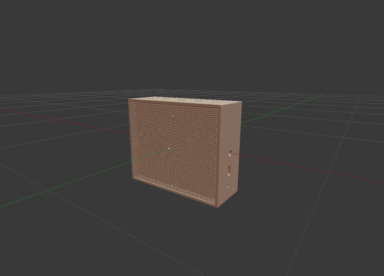 JBL GO Bluetooth Speaker      Customisable 3D model_3