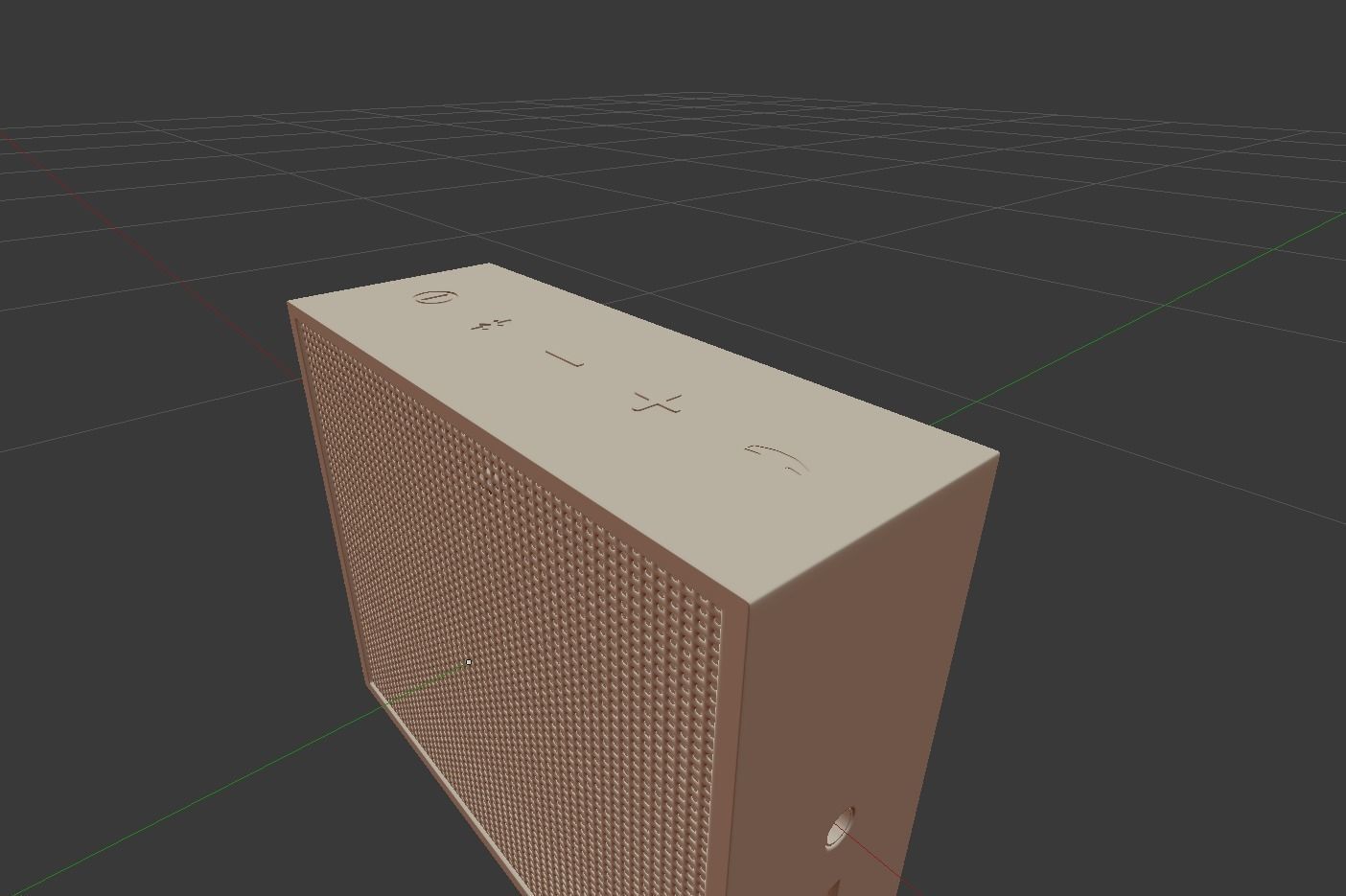 JBL GO Bluetooth Speaker      Customisable 3D model_2