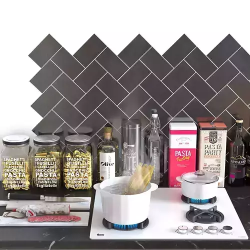 Teka HF LUX 60 4G And Pyrex 3D model