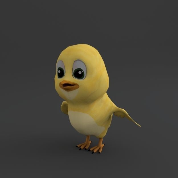 Cartoon Farm Package 16 Animals and World Low-poly 3D model_17