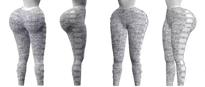 Joggers three mannequins wearing leggings