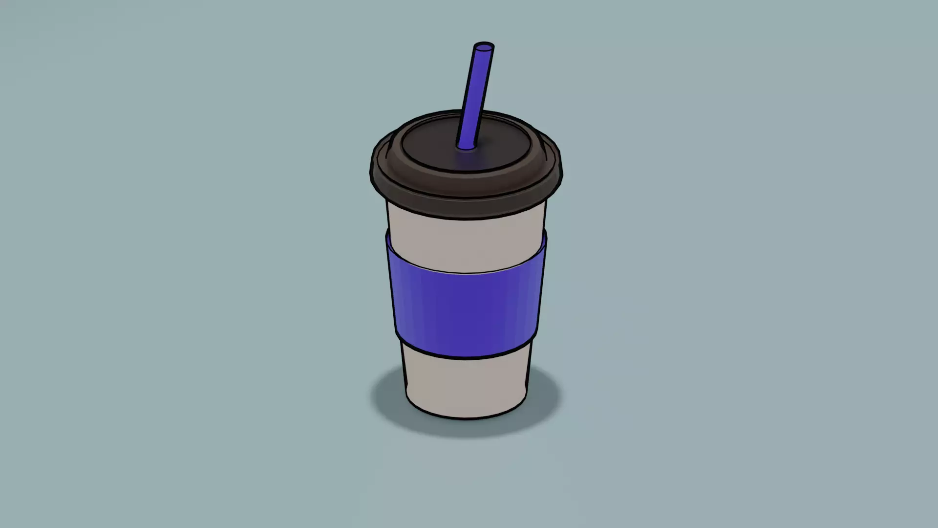coffee cup Free low-poly 3D model
