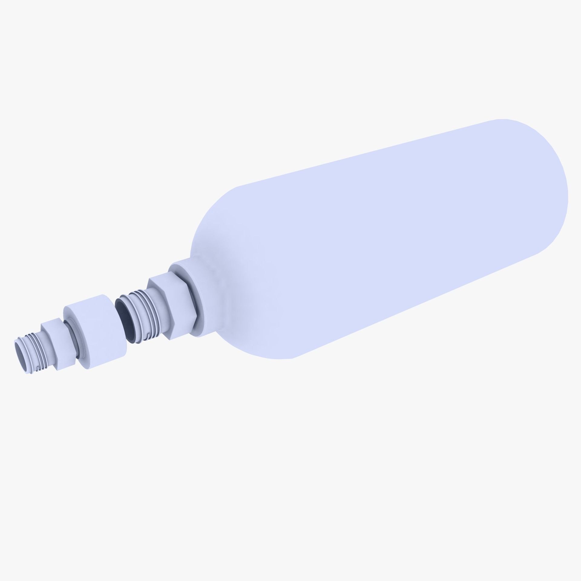 C02 Cartridge  3D model_4