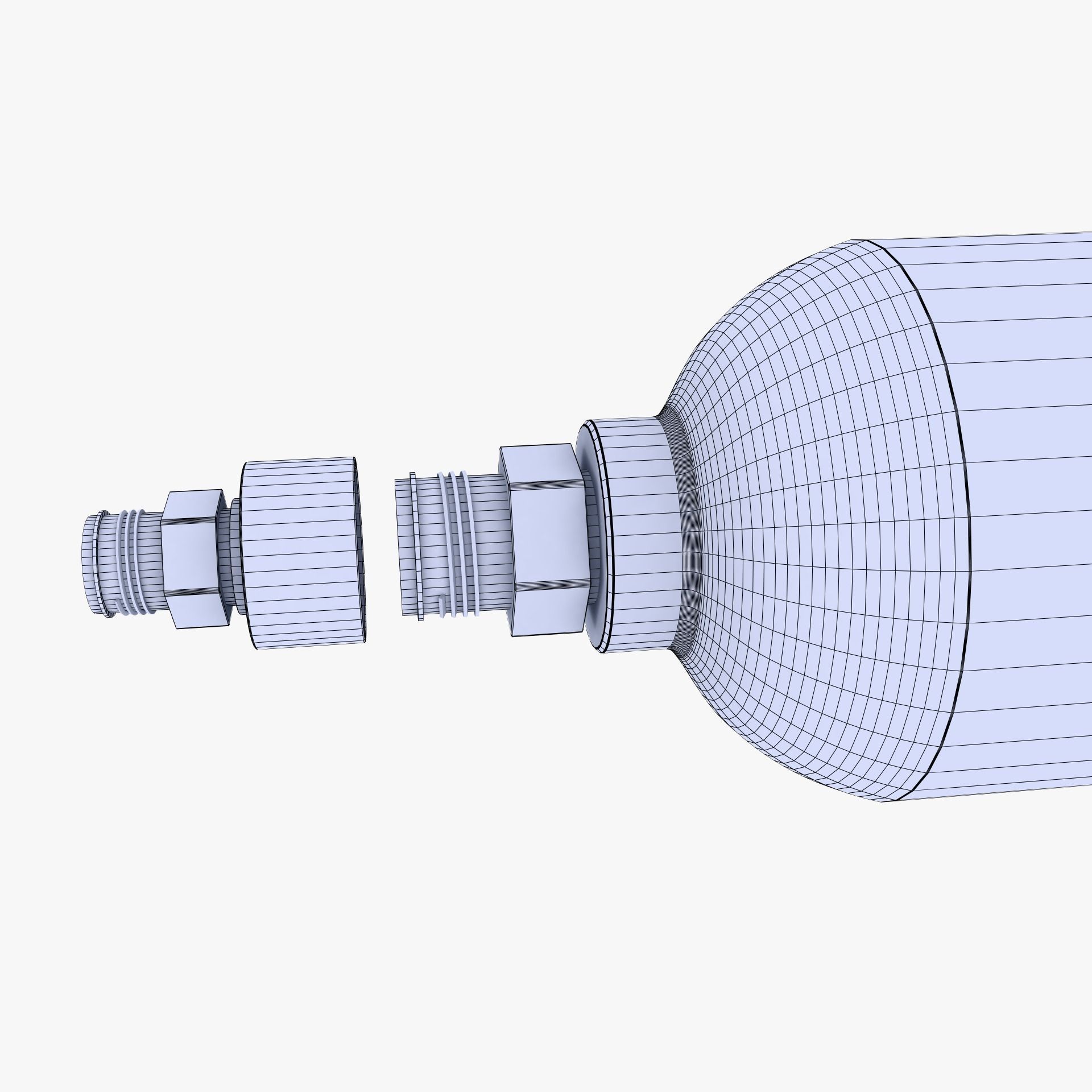C02 Cartridge  3D model_2
