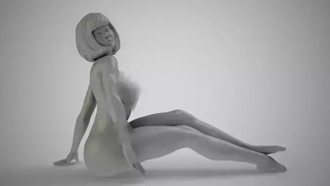 Cuddly Woman 3D print model