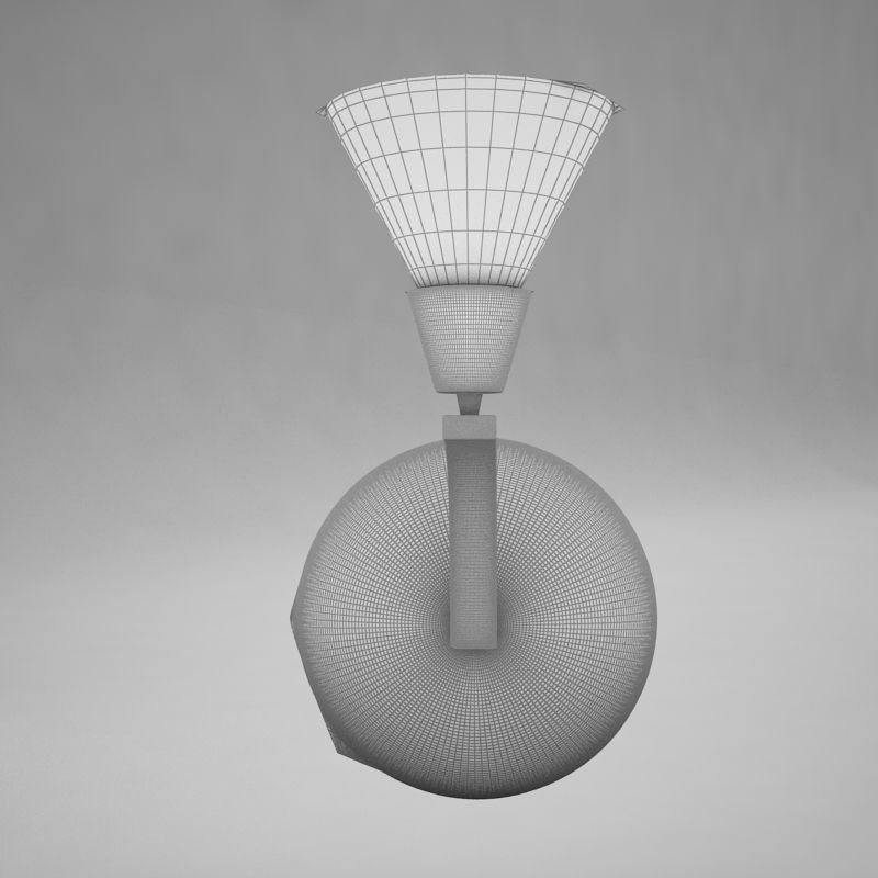 lampWALL02 lamp with shade 3D model_13