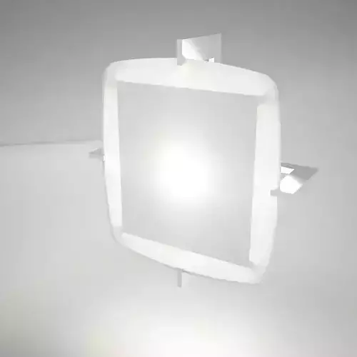 lampWALL01 ceiling light with square shape