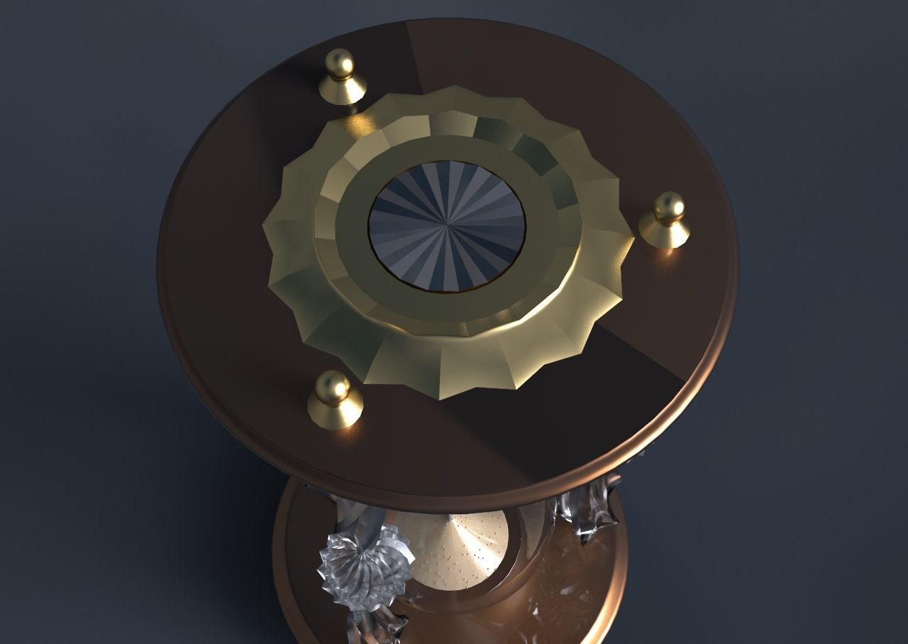 Sand Hour Glass 3D model_1