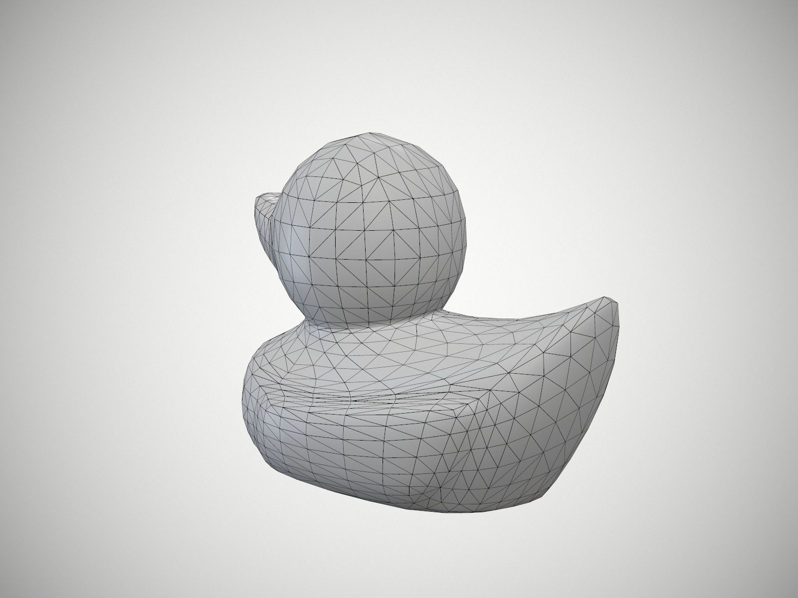 Rubber Duck Free low-poly 3D model_12