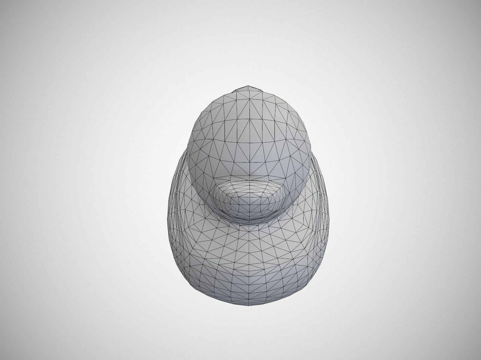 Rubber Duck Free low-poly 3D model_10