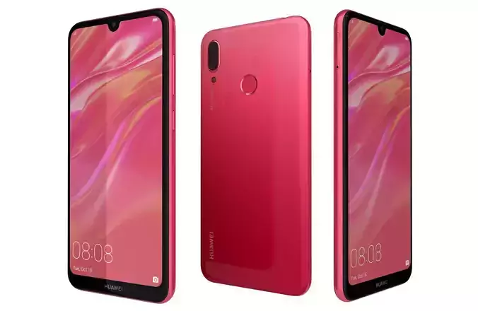 Huawei Y7 2019 Coral Red