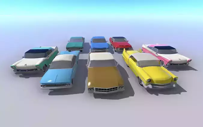 Classic Cars 7-Pack
