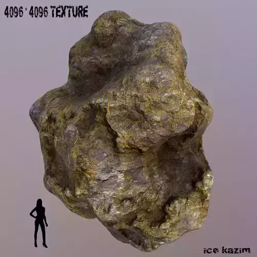 Rock 3D model