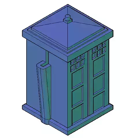 Phone box Toothpick Dispenser 3D print model