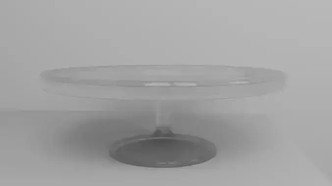 Vintage Glass Cake Plate