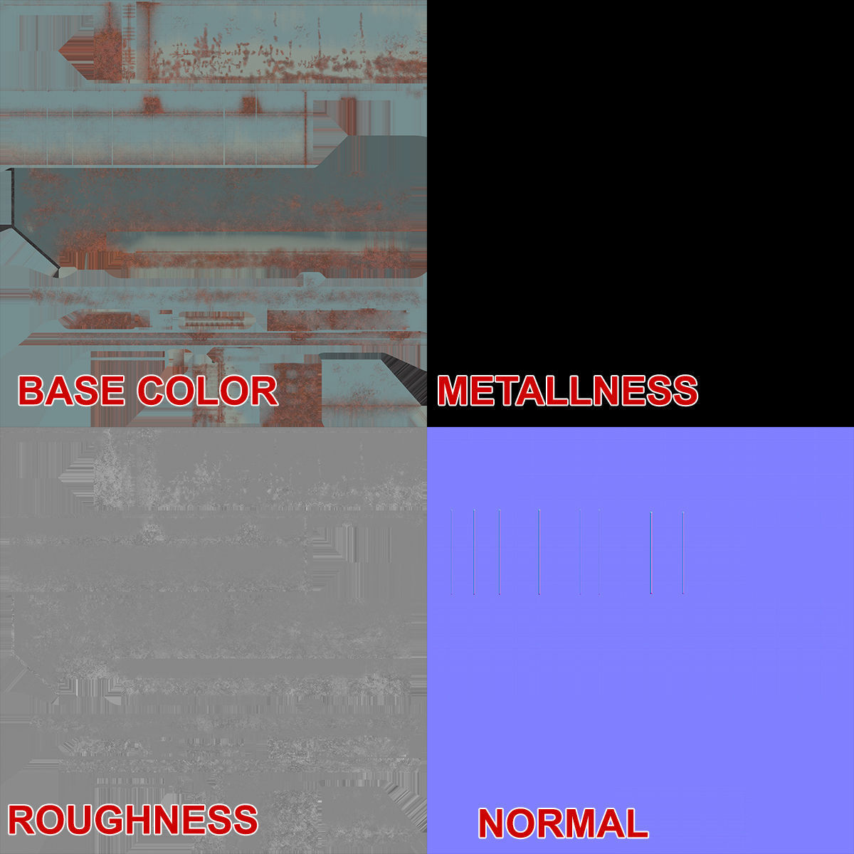 Floating Dock 1 Low-poly 3D model_18