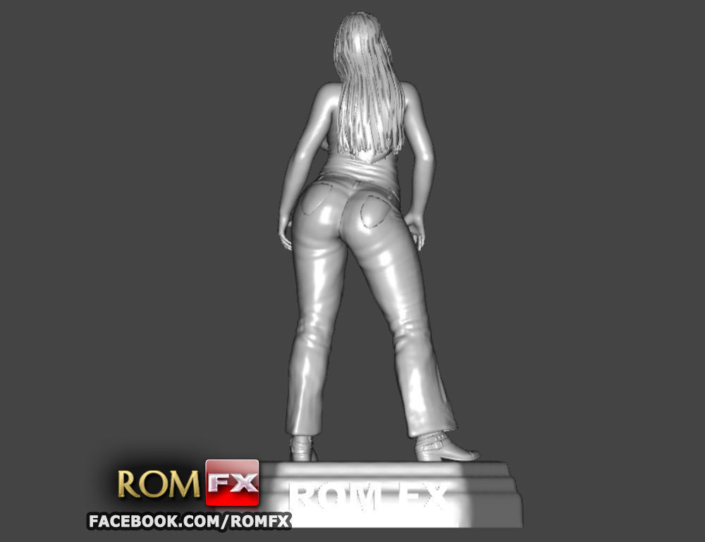 Alison Tyler - Pornstar Figure Printable 3D print model_18