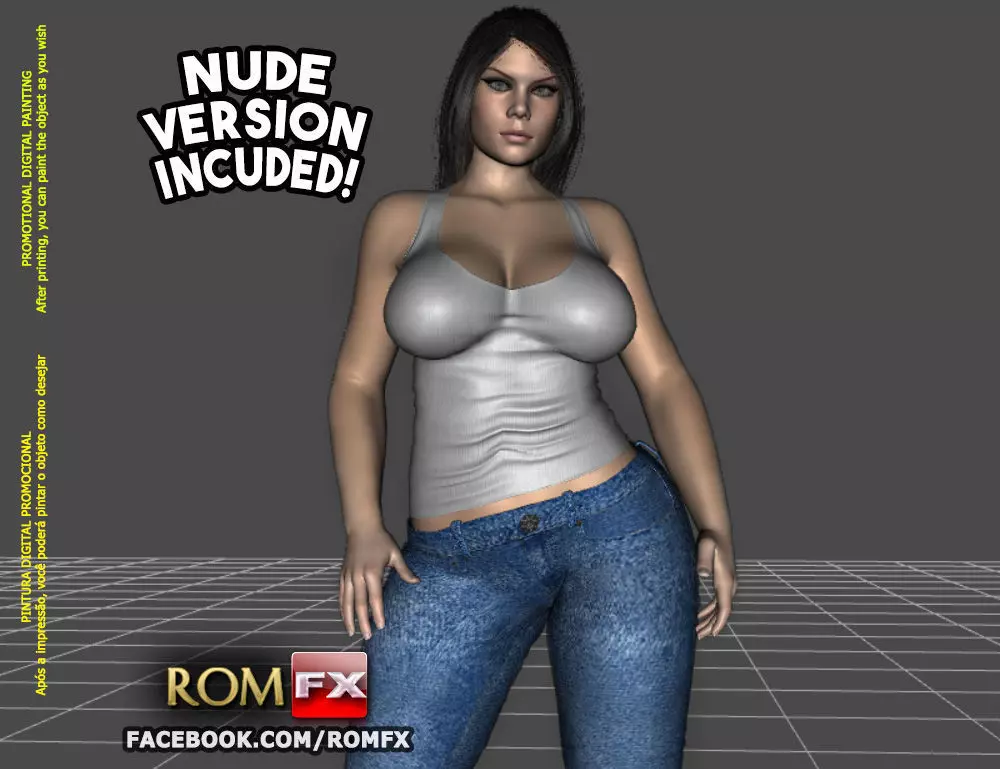 Alison Tyler - Pornstar Figure Printable 3D print model_0