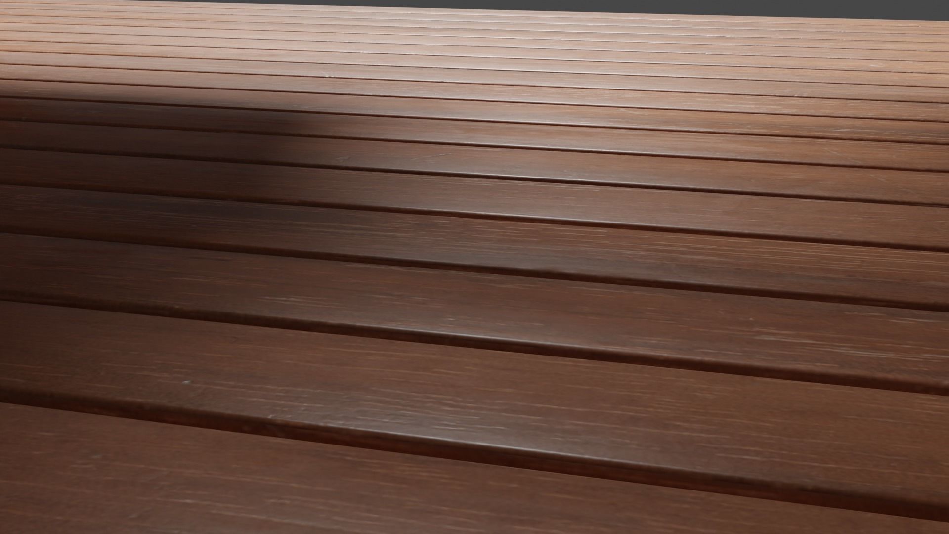 Pergola japanese table Low-poly 3D model_3