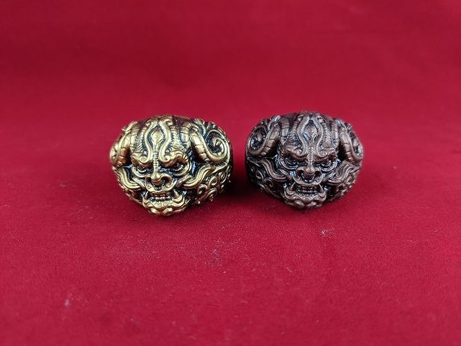 Oni Ring  3D print model