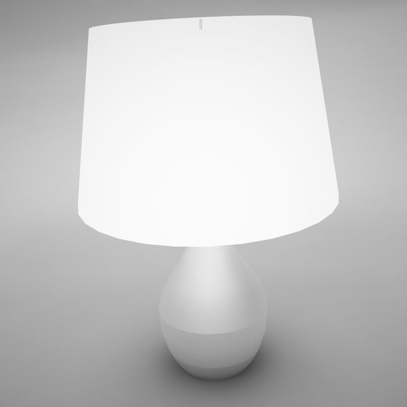lamp 15 Low-poly 3D model_4