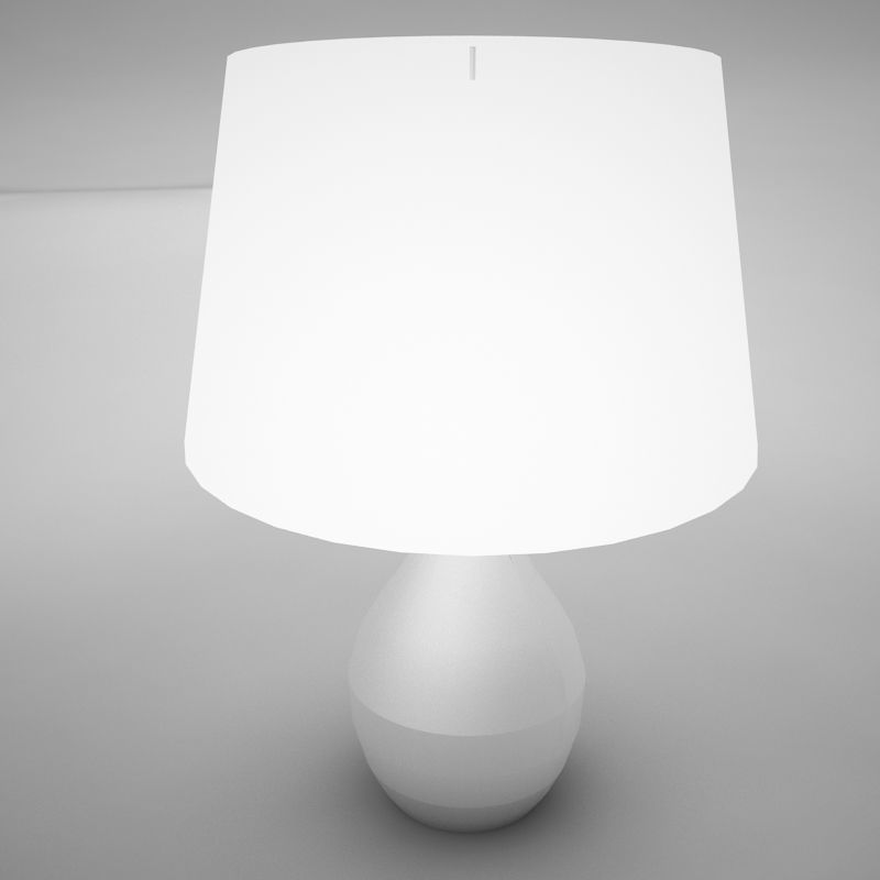 lamp 15 Low-poly 3D model_2