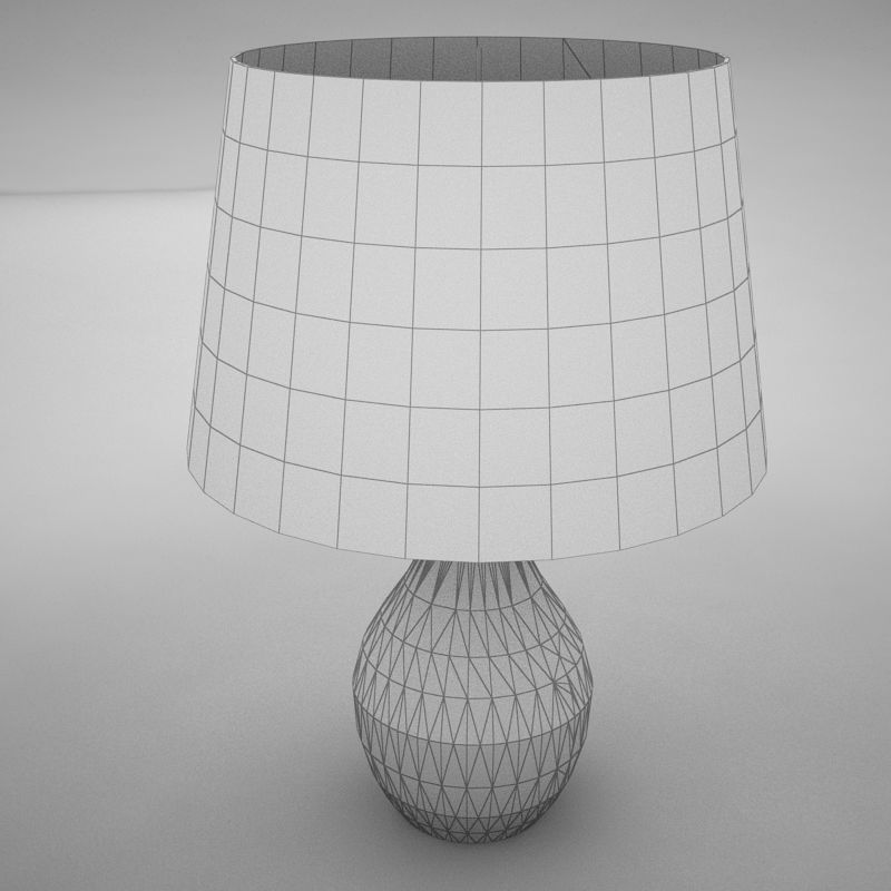 lamp 15 Low-poly 3D model_8