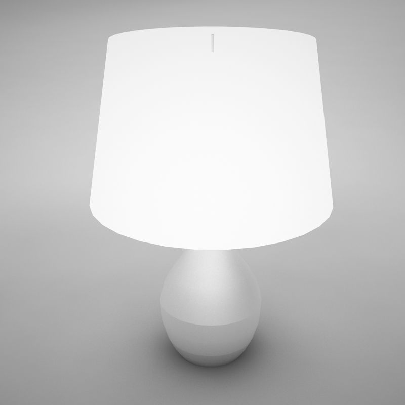 lamp 15 Low-poly 3D model_1