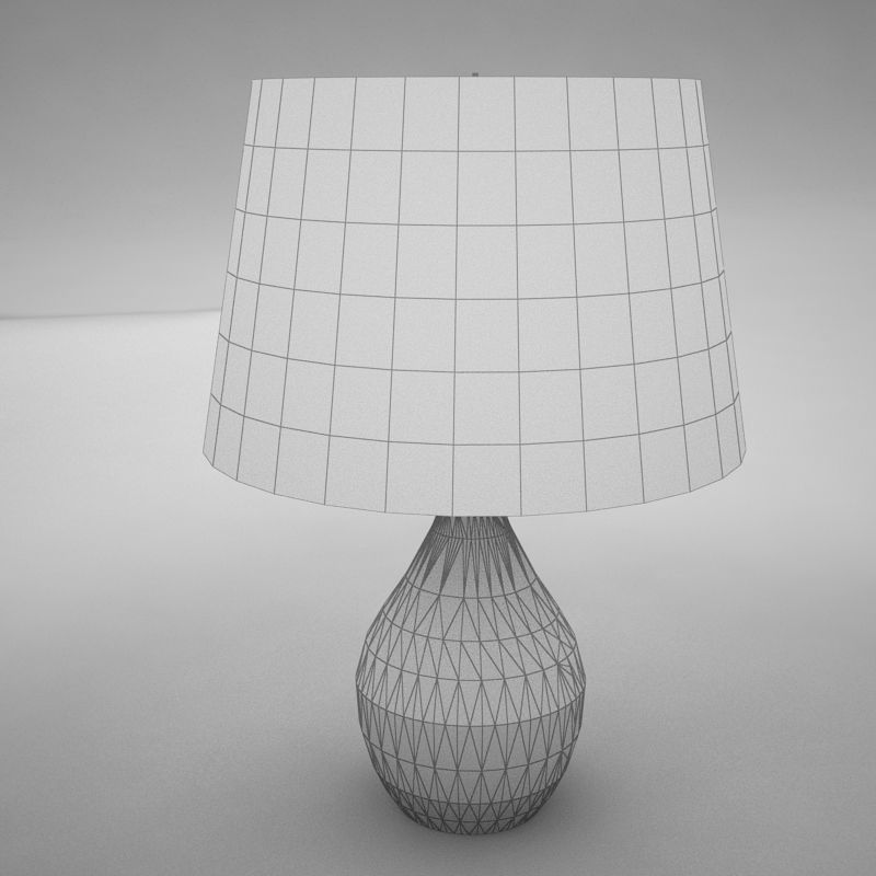 lamp 15 Low-poly 3D model_9