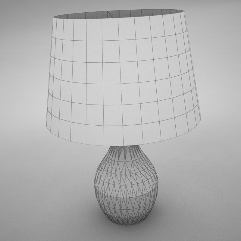 lamp 15 Low-poly 3D model_10
